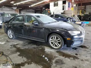 2017 Audi A4 Season of Audi Premium with VIN WAUDNAF42HN047495, listed as a Copart auction lot 41769645 with 104,206 mi miles and Salvage Title. Bid and sale history available at carsss.com. Image 4.