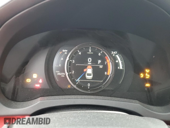 2023 Lexus IS 350 F Sport with VIN JTHGZ1B28P5063979, listed as a Copart auction lot 88964555 with 35,275 mi miles and Salvage title. Bid and sale history available at DreamBid. Image 9.