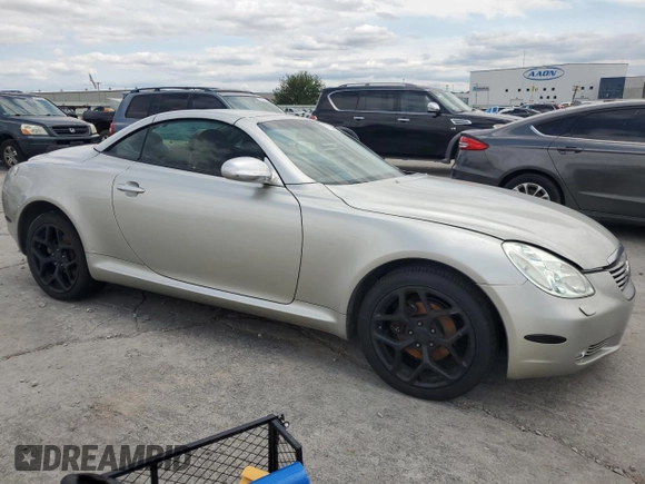 2002 Lexus SC 430 с VIN JTHFN48Y220033354, выставлен на аукционе Copart как лот 57753905 с пробегом 179 099 миль миль и Списание • Salvage title. История ставок и продаж доступна на DreamBid. Изображение 4.