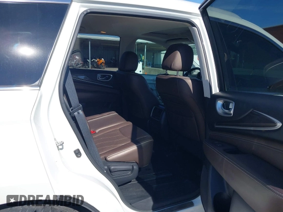 2017 Infiniti QX60 with VIN 5N1DL0MN8HC555993, listed as a IAAI auction lot 41588633 with 131,287 mi miles. Bid and sale history available at carsss.com. Image 8.