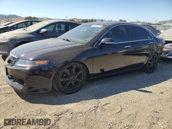 2005 Acura TSX with VIN JH4CL95915C008578, listed as a Copart auction lot 72825624 with 293,413 mi miles and Salvage Title. Bid and sale history available at DreamBid. Image 1.