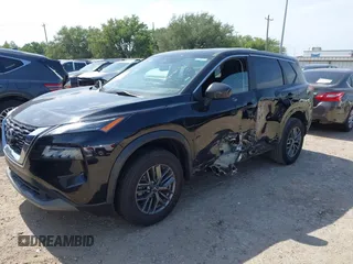 2023 Nissan Rogue S with VIN 5N1BT3AAXPC889130, listed as a IAAI auction lot 42284891 with 42,933 mi miles and . Bid and sale history available at DreamBid. Image 2.