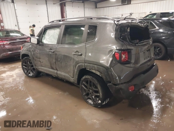 2021 Jeep Renegade Latitude with VIN ZACNJDBB1MPM71726, listed as a IAAI auction lot 41607723 with 30,655 mi miles. Bid and sale history available at carsss.com. Image 3.