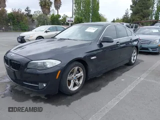 2012 BMW 5 Series 528i with VIN WBAXG5C55CDX02405, listed as a IAAI auction lot 42127069 with 155,764 mi miles. Bid and sale history available at carsss.com. Image 6.