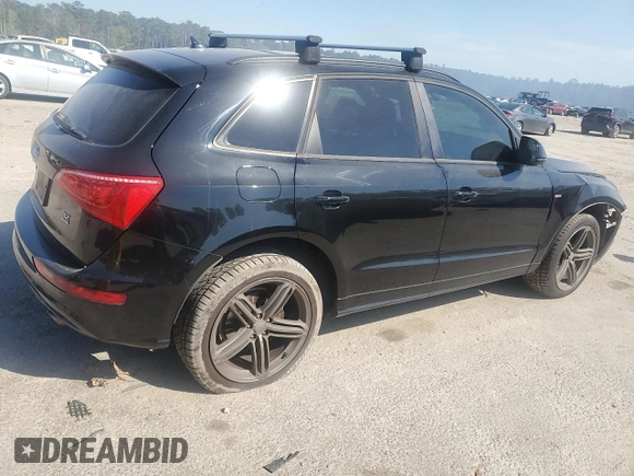 2012 Audi Q5 Prestige with VIN WA1WKAFPXCA109105, listed as a Copart auction lot 55740625 with 129,818 mi miles and Salvage title. Bid and sale history available at DreamBid. Image 3.