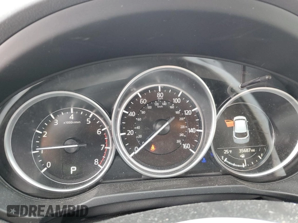 2023 Mazda CX-5 2.5 S Preferred Package with VIN JM3KFBCM1P0146524, listed as a Copart auction lot 89165155 with 35,687 mi miles and Salvage Title. Bid and sale history available at carsss.com. Image 9.