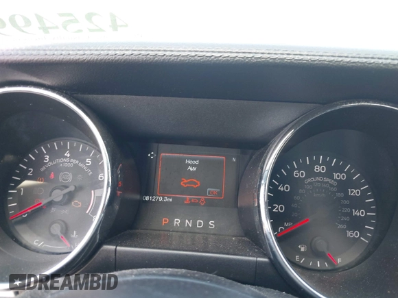 2016 Ford Mustang EcoBoost Premium with VIN 1FATP8UH1G5274690, listed as a IAAI auction lot 42549907 with 81,279 mi miles and . Bid and sale history available at DreamBid. Image 7.