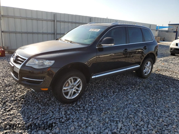 2008 Volkswagen Touareg 2 V6 with VIN WVGBE77L38D003283, listed as a Copart auction lot 52782155 with 3,292,025 mi miles and Salvage Title. Bid and sale history available at carsss.com. Image 1.
