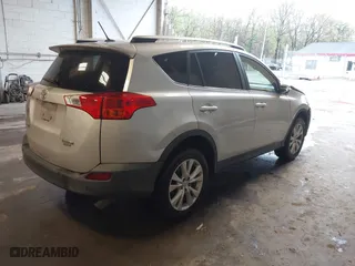 2015 Toyota RAV4 Limited with VIN JTMDFREV9FJ039553, listed as a IAAI auction lot 41975600 with 118,859 mi miles. Bid and sale history available at carsss.com. Image 4.