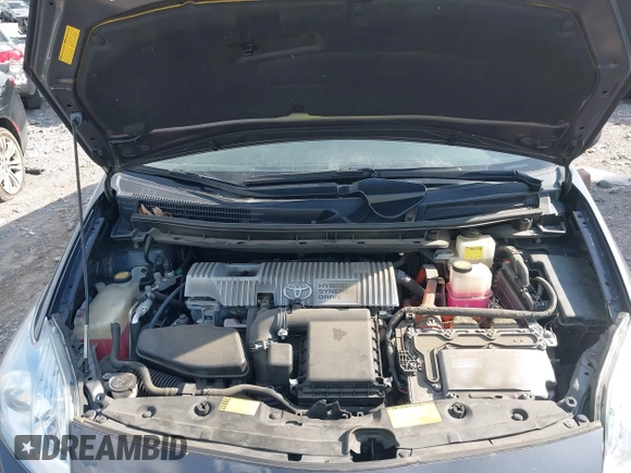 2011 Toyota Prius I with VIN JTDKN3DU8B1420756, listed as a IAAI auction lot 42063792 with 87,172 mi miles and . Bid and sale history available at DreamBid. Image 10.