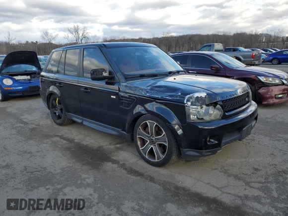 2012 Land Rover Range Rover Sport SC with VIN SALSH2E40CA741443, listed as a Copart auction lot 85862434 with 108,659 mi miles and Salvage Title. Bid and sale history available at carsss.com. Image 4.