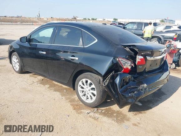 2019 Nissan Sentra S z VIN 3N1AB7AP3KY218433, wystawiony jako IAAI lot #42049945 z przebiegiem 108 874 mil mil oraz . Historia ofert i sprzedaży dostępna na DreamBid. Obrazek 3.