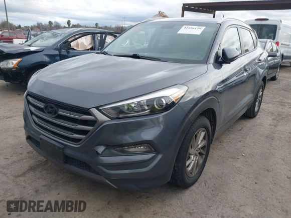 2016 Hyundai Tucson Sport with VIN KM8J33A20GU026691, listed as a IAAI auction lot 41496129 with 111,958 mi miles. Bid and sale history available at carsss.com. Image 18.