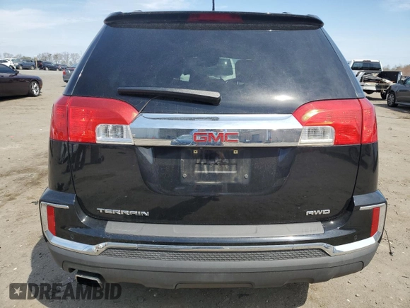 2017 GMC Terrain SLE with VIN 2GKFLTEK4H6213201, listed as a Copart auction lot 51160885 with 77,368 mi miles and Salvage Title. Bid and sale history available at carsss.com. Image 6.