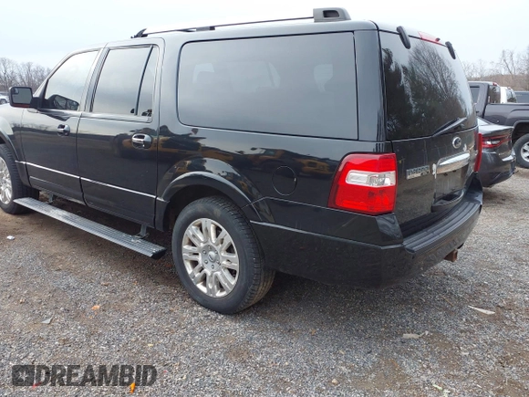 2013 Ford Expedition Max Limited with VIN 1FMJK2A55DEF00485, listed as a IAAI auction lot 41694985 with 126,307 mi miles and . Bid and sale history available at DreamBid. Image 3.
