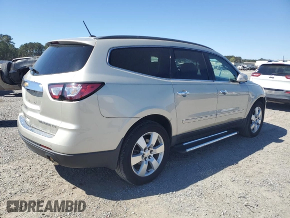 2014 Chevrolet Traverse LTZ with VIN 1GNKRJKD6EJ264417, listed as a Copart auction lot 50488115 with 151,497 mi miles and Salvage Title. Bid and sale history available at DreamBid. Image 3.