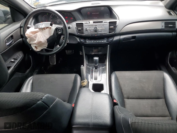 2016 Honda Accord Sport with VIN 1HGCR2F55GA116883, listed as a Copart auction lot 57898515 with 233,007 mi miles and Salvage title. Bid and sale history available at DreamBid. Image 8.