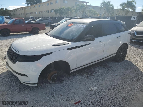 2018 Land Rover Range Rover Velar S with VIN SALYB2RX7JA775554, listed as a Copart auction lot 82281164 with 0 mi miles and Salvage Title. Bid and sale history available at carsss.com. Image 1.