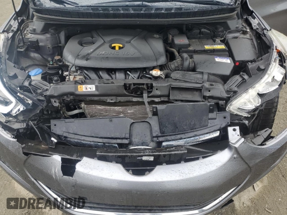 2016 Hyundai Elantra SE with VIN KMHDH4AE1GU645900, listed as a Copart auction lot 56378265 with 40,206 mi miles and Salvage title. Bid and sale history available at DreamBid. Image 11.