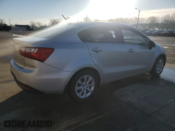 2012 Kia Rio LX with VIN KNADM4A32C6052248, listed as a Copart auction lot 49901875 with 158,818 mi miles and Clean Title. Bid and sale history available at carsss.com. Image 3.