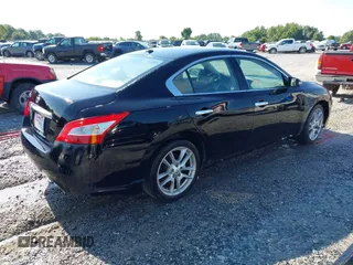 2011 Nissan Maxima SV with VIN 1N4AA5APXBC858867, listed as a IAAI auction lot 42612007 with 201,235 mi miles and . Bid and sale history available at DreamBid. Image 4.