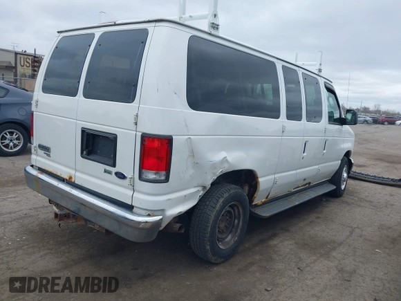 2012 Ford Econoline Passenger XL with VIN 1FBNE3BL3CDA98393, listed as a IAAI auction lot 42032460 with 139,564 mi miles and . Bid and sale history available at DreamBid. Image 4.