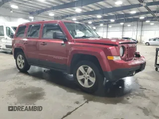 2014 Jeep Patriot Latitude with VIN 1C4NJRFB7ED855780, listed as a Copart auction lot 57246515 with 110,433 mi miles and Salvage title. Bid and sale history available at DreamBid. Image 4.