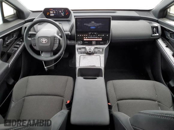 2024 Toyota bZ4X XLE with VIN JTMABACA2RA080949, listed as a Copart auction lot 53842705 with 4,348 mi miles and Salvage title. Bid and sale history available at DreamBid. Image 8.