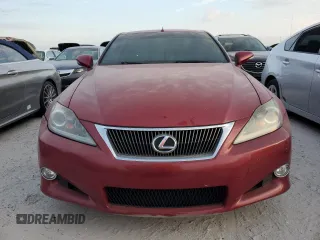 2012 Lexus IS 250 C with VIN JTHFF2C28C2523081, listed as a Copart auction lot 75138684 with Not provided miles and Salvage title. Bid and sale history available at DreamBid. Image 5.
