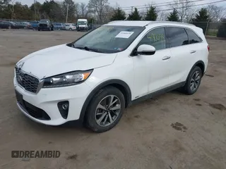 2019 Kia Sorento EX V6 with VIN 5XYPHDA51KG500108, listed as a IAAI auction lot 41900198 with 108,644 mi miles. Bid and sale history available at carsss.com. Image 23.