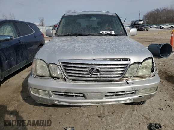 2006 Lexus LX 470 z VIN JTJHT00W964006862, wystawiony jako Copart lot #45719875 z przebiegiem 197 785 mil mil oraz Szkoda całkowita • Salvage title. Historia ofert i sprzedaży dostępna na DreamBid. Obrazek 5.