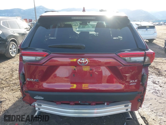 2024 Toyota RAV4 XLE with VIN 2T3P1RFV4RW414913, listed as a IAAI auction lot 41681959 with 9,870 mi miles. Bid and sale history available at carsss.com. Image 17.