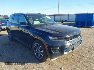 2022 Jeep Grand Cherokee Overland z VIN 1C4RJYD60N8756132, wystawiony jako IAAI lot #41709013 z przebiegiem 14 370 mil mil oraz . Historia ofert i sprzedaży dostępna na DreamBid. Obrazek 1.