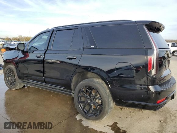 2022 Cadillac Escalade Sport z VIN 1GYS3FKL1NR119585, wystawiony jako Copart lot #85219804 z przebiegiem 36 197 mil mil oraz Szkoda całkowita • Salvage title. Historia ofert i sprzedaży dostępna na DreamBid. Obrazek 2.