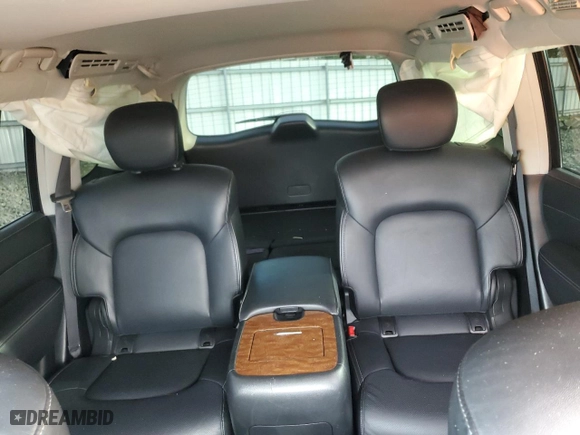 2019 Infiniti QX80 LUXE with VIN JN8AZ2NF3K9681793, listed as a Copart auction lot 49930475 with 83,923 mi miles and Salvage Title. Bid and sale history available at carsss.com. Image 10.