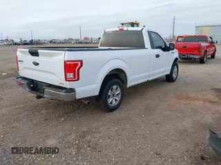 2016 Ford F-150 XL with VIN 1FTMF1C81GKD87406, listed as a IAAI auction lot 41282113 with 89,695 mi miles. Bid and sale history available at carsss.com. Image 4.
