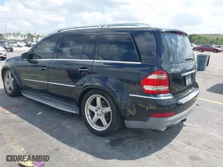 2009 Mercedes-Benz GL-Class 5.5L with VIN 4JGBF86E49A458359, listed as a IAAI auction lot 41808818 with 114,048 mi miles. Bid and sale history available at carsss.com. Image 3.