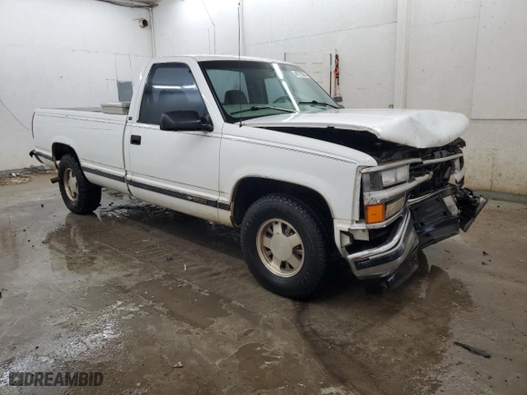 1997 Chevrolet C/K 1500 with VIN 1GCEC14M7VZ197476, listed as a Copart auction lot 49778205 with 218,848 mi miles and Salvage Title. Bid and sale history available at carsss.com. Image 4.
