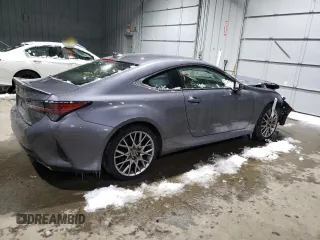 2019 Lexus RC 300 with VIN JTHS85BC5K5005043, listed as a Copart auction lot 87729815 with 63,341 mi miles and Salvage title. Bid and sale history available at DreamBid. Image 3.