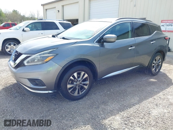 2018 Nissan Murano S z VIN 5N1AZ2MG1JN115722, wystawiony jako IAAI lot #41878161 z przebiegiem 154 045 mil mil oraz . Historia ofert i sprzedaży dostępna na DreamBid. Obrazek 17.