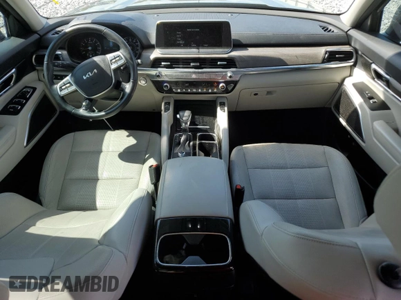 2022 Kia Telluride EX with VIN 5XYP34HC8NG324908, listed as a Copart auction lot 61273595 with 46,205 mi miles and Salvage title. Bid and sale history available at DreamBid. Image 8.
