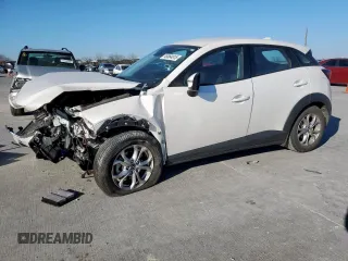 2021 Mazda CX-3 Sport with VIN JM1DKDB78M1513641, listed as a Copart auction lot 46864815 with 15,311 mi miles and Salvage Title. Bid and sale history available at carsss.com. Image 1.
