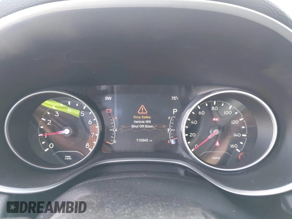 2017 Jeep Compass Latitude with VIN 3C4NJDBB3HT688695, listed as a IAAI auction lot 42197797 with 110,343 mi miles and . Bid and sale history available at DreamBid. Image 7.