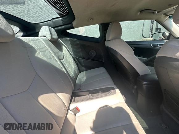 2012 Hyundai Veloster w/Gray Int with VIN KMHTC6AD6CU036826, listed as a Copart auction lot 45042645 with 169,498 mi miles and Clean title. Bid and sale history available at DreamBid. Image 6.