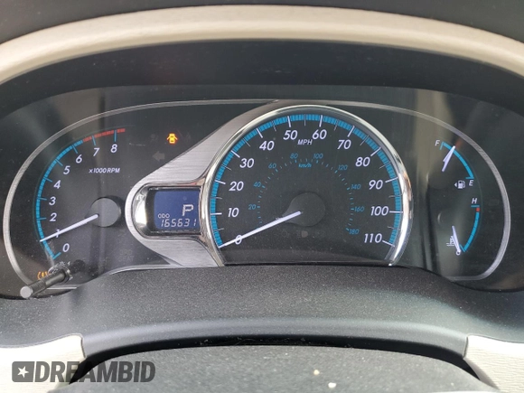 2012 Toyota Sienna XLE with VIN 5TDDK3DC2CS048425, listed as a Copart auction lot 48847955 with 165,631 mi miles and Salvage Title. Bid and sale history available at carsss.com. Image 9.
