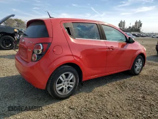 2014 Chevrolet Sonic LT with VIN 1G1JC6SB3E4146785, listed as a Copart auction lot 42540055 with 54,284 mi miles and Salvage Title. Bid and sale history available at carsss.com. Image 3.