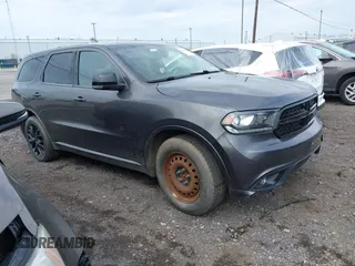 2016 Dodge Durango R/T with VIN 1C4SDJCT5GC440801, listed as a IAAI auction lot 42167132 with 151,016 mi miles and . Bid and sale history available at DreamBid. Image 1.