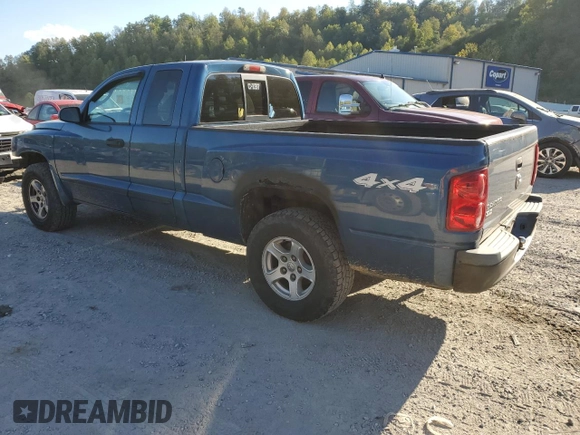 2006 Dodge Dakota SLT with VIN 1D7HW42K56S544472, listed as a Copart auction lot 73413914 with 187,616 mi miles and Salvage Title. Bid and sale history available at DreamBid. Image 2.