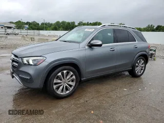 2022 Mercedes-Benz GLE 350 with VIN 4JGFB4JBXNA658515, listed as a Copart auction lot 60088765 with 34,239 mi miles and Salvage title. Bid and sale history available at DreamBid. Image 1.