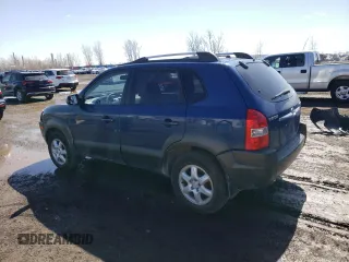 2005 Hyundai Tucson GL with VIN KM8JM72D55U167063, listed as a Copart auction lot 52002865 with 157,945 mi miles and Salvage Title. Bid and sale history available at carsss.com. Image 2.